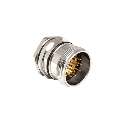 PXMBNI23FPM19ASCM20 by Bulgin - CONNECTOR RECPT MALE 19POS SOLDER CUP
