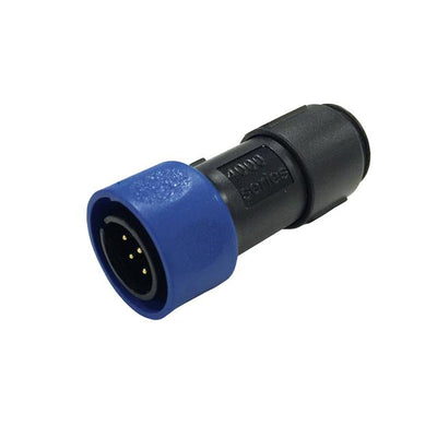 PXP4010/06S/6570 by Bulgin - CONNECTOR PLG HSG FMALE 6POS INLINE