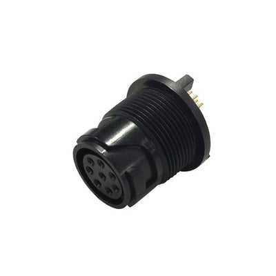 PXP4013/10P/PC by Bulgin - CONNECTOR RECPT MALE 10POS GOLD SOLDER