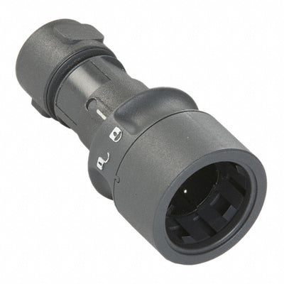 PXP6010/03P/ST/0507 by Bulgin - CONNECTOR RECPT MALE 3POS NICKEL SCREW