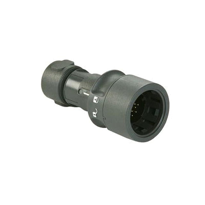 PXP6010/03P/ST/0709 by Bulgin - CONNECTOR RECPT MALE 3POS NICKEL SCREW