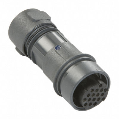 PXP6011/16S/CR/0910 by Bulgin - CONNECTOR RECPT HSG FMALE 16PS INLINE