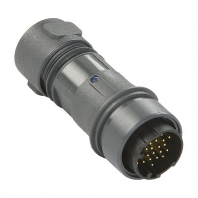 PXP6011/22P/CR/0910 by Bulgin - CONNECTOR RECPT HSG MALE 22POS INLINE
