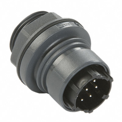 PXP6012/08P/CR by Bulgin - CONNECTOR RECPT HSNG MALE 8POS PNL MT