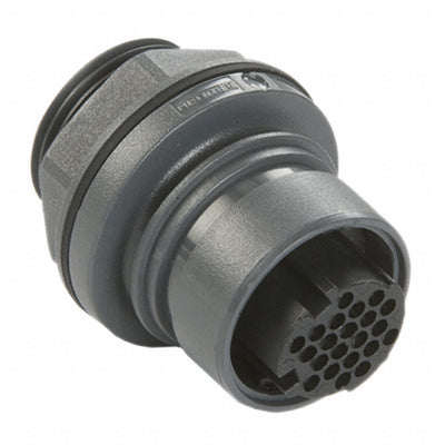 PXP6012/22S/CR by Bulgin - CONNECTOR RECPT HSG FMALE 22POS PNL MT