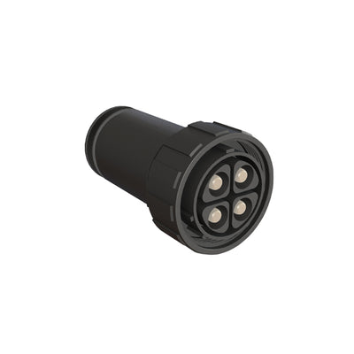 PXP9050/04/P/1 by Bulgin - CONNECTOR PLUG 4POS W/PINS 1/0