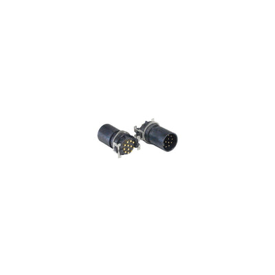 PXPLCP12SMM12APC by Bulgin - CONNECTOR RECPT MALE 12POS GOLD SOLDER