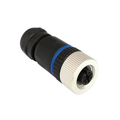 PXPPAM12FBF04ASTPG9 by Bulgin - CONNECTOR PLUG FMALE 4POS GOLD SCREW