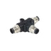 PXPPVC08TSMM04AFIIFI by Bulgin - CONNECTOR SPLIT M8 A 4POS M-M-M