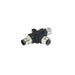 PXPPVC12TSFM05AFBIFB by Bulgin - CONNECTOR SPLIT M12 5POS F-M-F