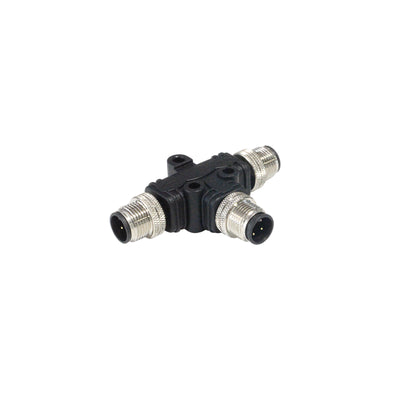 PXPPVC12TSMM04AFIIFI by Bulgin - CONNECTOR SPLIT M12 4POS M-M-M