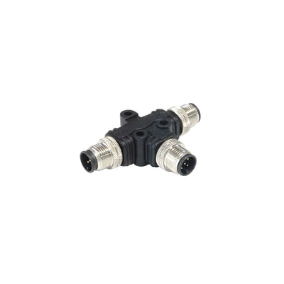 PXPPVC12TSMM05AFIIFI by Bulgin - CONNECTOR SPLIT M12 5POS M-M-M