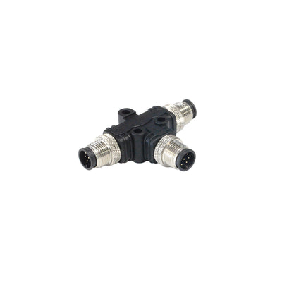 PXPPVC12TSMM08AFIIFI by Bulgin - CONNECTOR SPLIT M12 8POS M-M-M