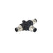 PXPPVC12TSMM08AFIIFI by Bulgin - CONNECTOR SPLIT M12 8POS M-M-M