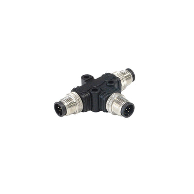PXPPVC12TSMM12AFIIFI by Bulgin - CONNECTOR SPLIT M12 12POS M-M-M