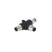 PXPPVC12TSMM12AFIIFI by Bulgin - CONNECTOR SPLIT M12 12POS M-M-M