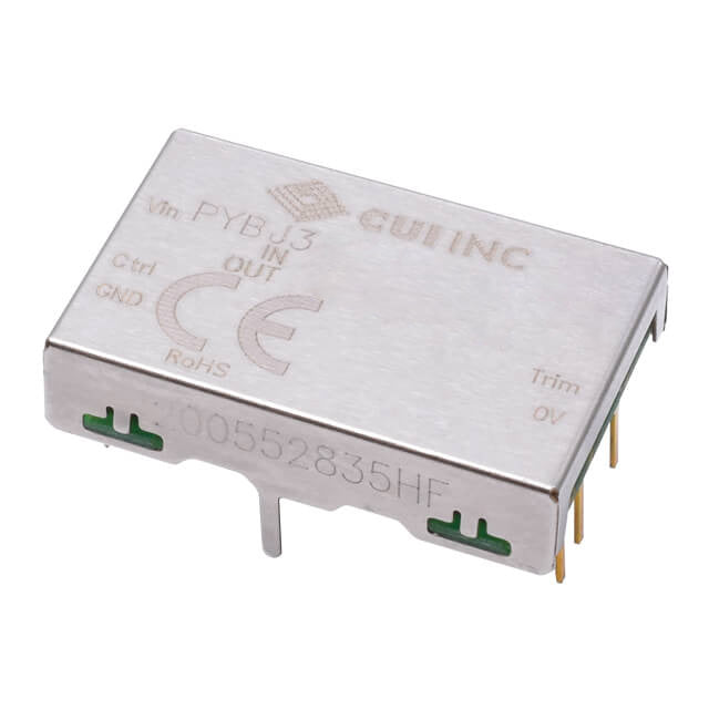 PYBJ3-D5-S12-D by CUI Inc. - DC DC CONVERTER 12V 3W
