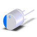 URH1C271MNN0811U by Chinsan (Elite) - ALUMIN CAP POLY 270UF 20% 16V T/H