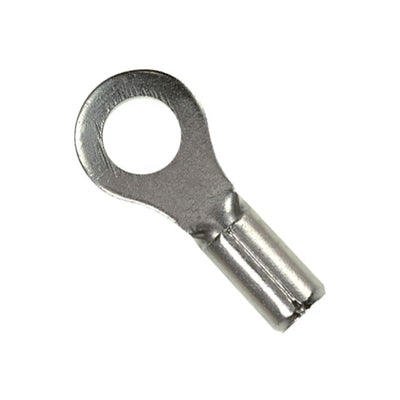 P10-8RHT6-D by Panduit Corp - CONNECTOR RING CIRC 10-12AWG #8 CRIMP
