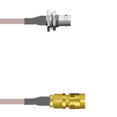 Q-0103A0001.75M by Amphenol Custom Cable - BNC-SJB/SMA-SP G178 0.75M