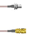 Q-0103A0001001F by Amphenol Custom Cable - BNC-SJB/SMA-SP G178 1F