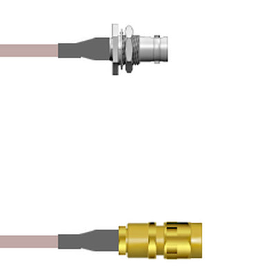 Q-0103A0001001M by Amphenol Custom Cable - BNC-SJB/SMA-SP G178 1M