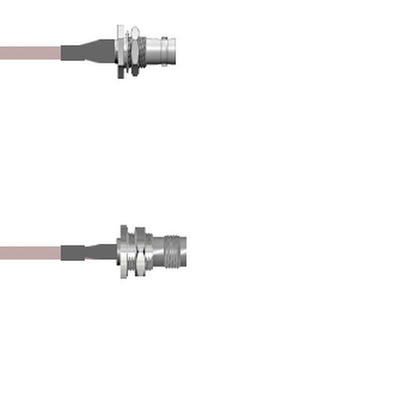 Q-0104C0001024i by Amphenol Custom Cable - CABLE ASSY BNC-TNC JACK RG178 24