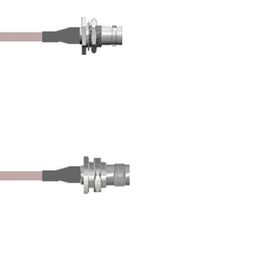 Q-0104D0001.75M by Amphenol Custom Cable - CABLE ASSY BNC-TNC JK RG178 29.53