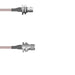 Q-0104D0001.75M by Amphenol Custom Cable - CABLE ASSY BNC-TNC JK RG178 29.53