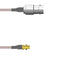 Q-020100001024i by Amphenol Custom Cable - CABLE ASSY BNC-MCX JACK RG178 24