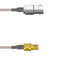 Q-0202T0001018i by Amphenol Custom Cable - CABLE ASSY BNC-SMA JACK RG178 18