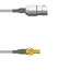 Q-0203K0001003i by Amphenol Custom Cable - CABLE ASSY BNC-SMB JACK RG178 3
