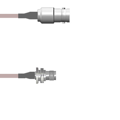 Q-0204D0001060i by Amphenol Custom Cable - CABLE ASSY BNC-TNC JACK RG178 5