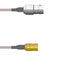 Q-020600001036i by Amphenol Custom Cable - CABLE ASY BNC-SMB J TO P RG178 36