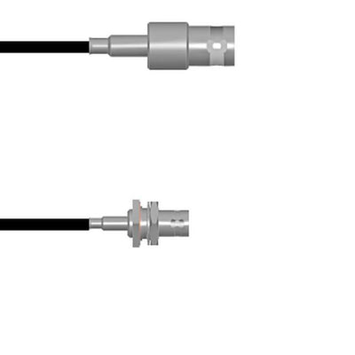 Q-030040003060i by Amphenol Custom Cable - CABLE ASSY BNC JACK RG174 5