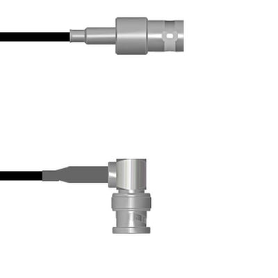 Q-0300D0003006i by Amphenol Custom Cable - CABLE ASSY BNC JCK TO PLG RG174 6