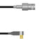 Q-0301A0003024i by Amphenol Custom Cable - CABLE ASY BNC-MCX J TO P RG174 24