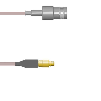 Q-0301Q0005024i by Amphenol Custom Cable - CABLE ASY BNC-MMCX J-P RG316 24