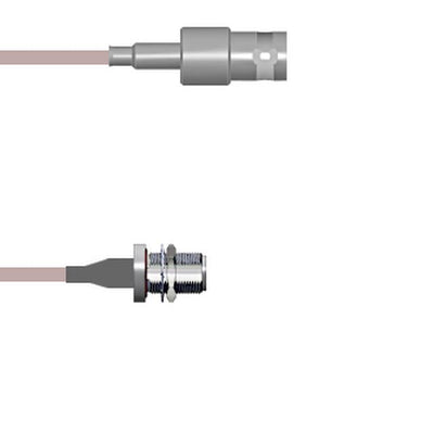 Q-0301T0005003i by Amphenol Custom Cable - CABLE ASSY BNC-N-TYP JACK RG316 3