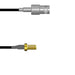 Q-0302V0003006i by Amphenol Custom Cable - CABLE ASSY BNC-SMA JACK RG174 6