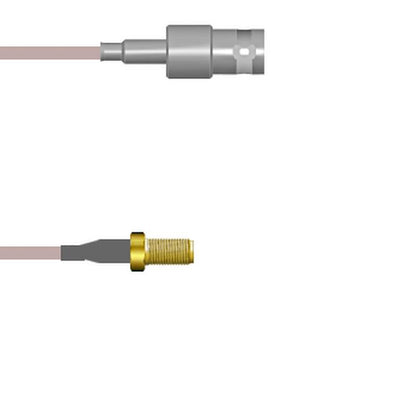 Q-0302V0005006i by Amphenol Custom Cable - CABLE ASSY BNC-SMA JACK RG316 6