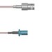 Q-0305A0005001M by Amphenol Custom Cable - CABLE ASY BNC-FAKRA J-P RG316 1M