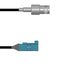 Q-0305E0003002M by Amphenol Custom Cable - CABLE ASSY BNC-FAKRA JACK RG174 2M