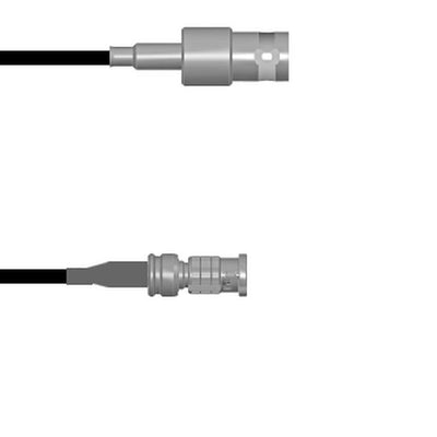 Q-0305H0003009i by Amphenol Custom Cable - CABLE ASSY BNC-HD-BNC J-P RG174 9