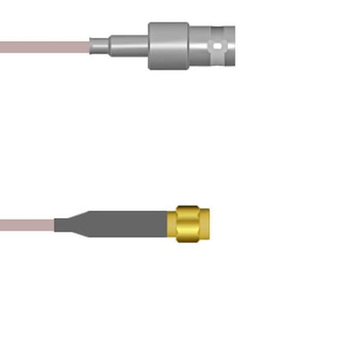 Q-030680005003i by Amphenol Custom Cable - CABLE ASSY RP-SMA-BNC P-J RG316 3