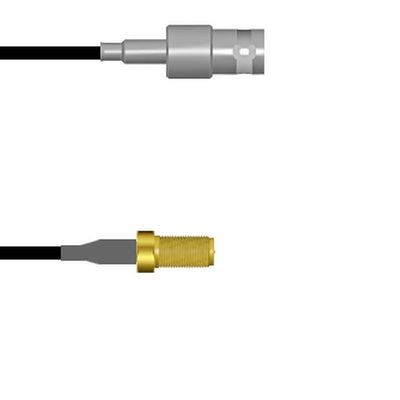 Q-030710003072i by Amphenol Custom Cable - CABLE ASSY RP-SMA-BNC JCK RG174 6
