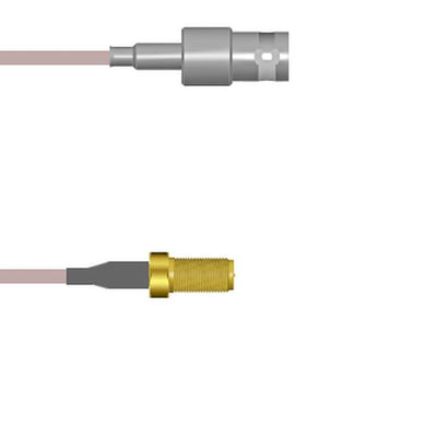 Q-030710005018i by Amphenol Custom Cable - CABLE ASSY RP-SMA-BNC JK RG316 18