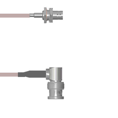 Q-0400D0005003i by Amphenol Custom Cable - CABLE ASSY BNC JCK TO PLG RG316 3