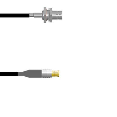 Q-0401F0003003M by Amphenol Custom Cable - CABLE ASY BNC-MCX J TO P RG174 3M