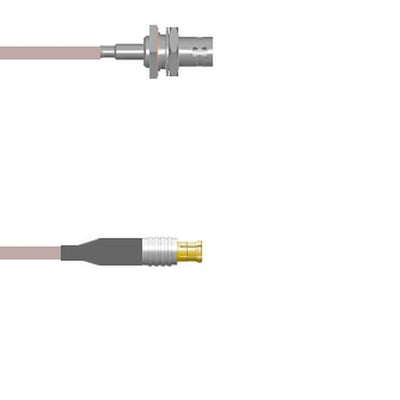 Q-0401F0005012i by Amphenol Custom Cable - CABLE ASY BNC-MCX J TO P RG316 12